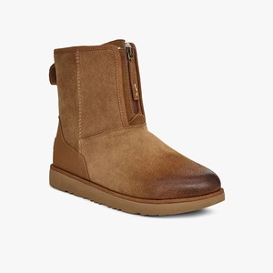 Ugg Classic Short Front Zip Waterproof Alla Väderstövlar Herr Bruna (193702OHN)